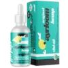 A small bottle of Organic Unflavored CBD 2,400mg oil with a dropper, featuring a clean, minimalist label.
